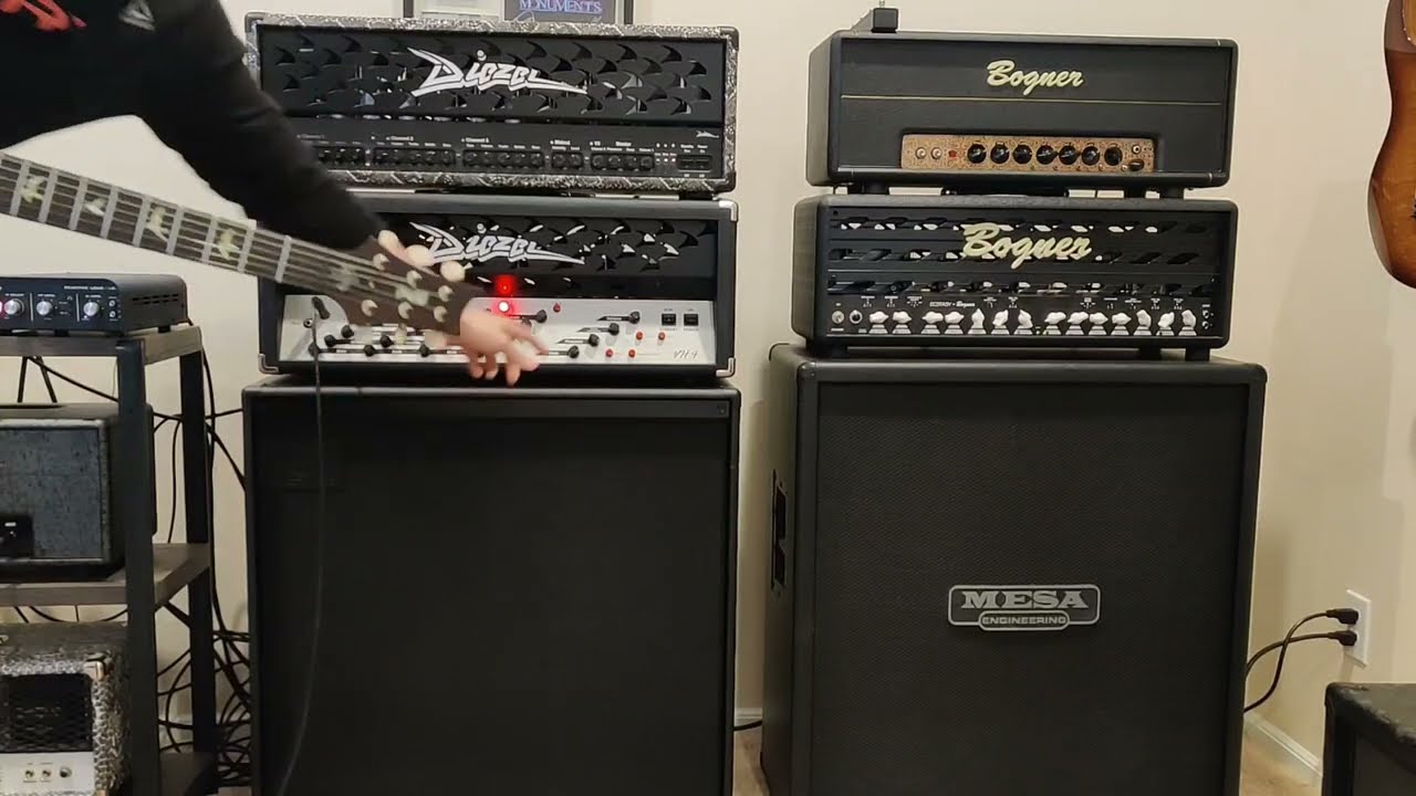 Diezel VH4 - 412 Omega vs Mesa OS cab