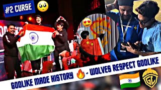 Indian Esports Make history internationally 🔥 Wolves Sweet Gesture To Godlike 🇮🇳