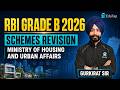 RBI Grade B 2026 Schemes Preparation: Ministry of Housing and Urban Affairs