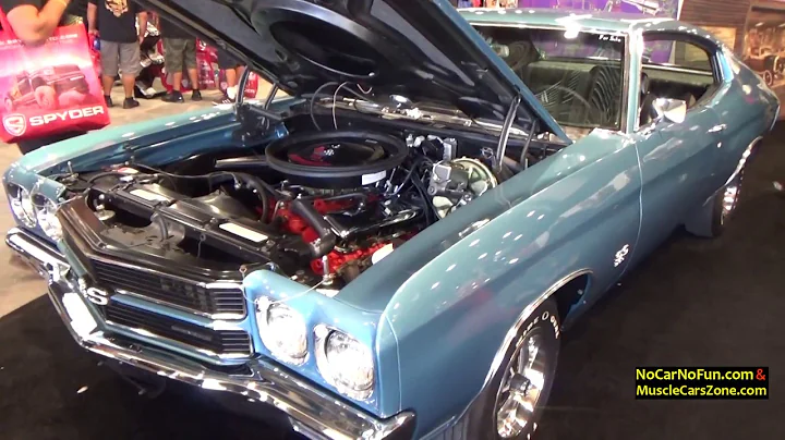 1970 Custom Chevrolet Chevelle at Super Chevy Magazine Booth  - 2016 Sema Show in Las Vegas