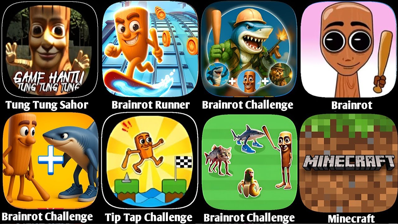 Roblox, Italian Brainrot, Eyes, Tricky Mini Challenge Hantu Tung Tung, Hide The Backroom