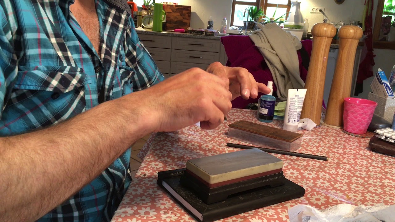 Woodsman Broadhead How to make it sharp 3 blade broadhead YouTube