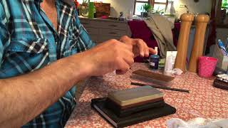 Woodsman Broadhead - How to make it sharp - 3 blade broadhead