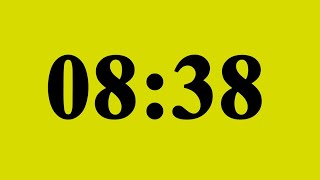 8 Minute 38 Second Timer – No Music | Silent Countdown ⏱️