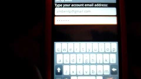 How to setup an another email account on your T-Mobile myTouch 3G