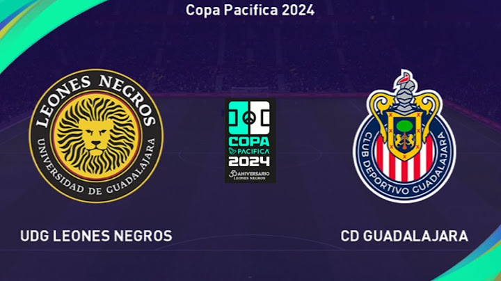 Copa Pacífica 2024 Gran Final: Leones Negros vs Chivas