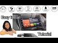 tempered glass kaise lagaye | car screen protector | Car Player Music #tempered