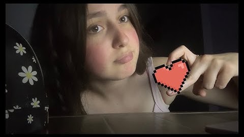 My first ASMR video! Also- first YouTube video…( random fast whispering & getting comfortable )