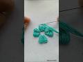 Easy Flower Embroidery #embroidery #sewing #youtubeshorts #flowers #switch #shorts