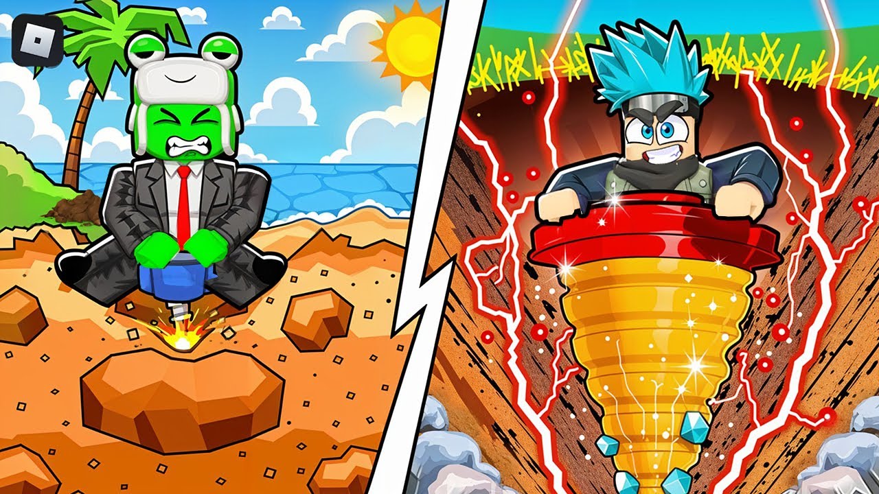 روبلوكس : تحدي سباق الحفر ⛏️💎 مع @Rahumi