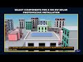 prepare bill of material for a 100 kw solar photovoltaic installation | NIMI | DIGITAL | MARATHI |