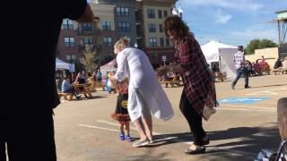 Lorelei does Polka with strangers