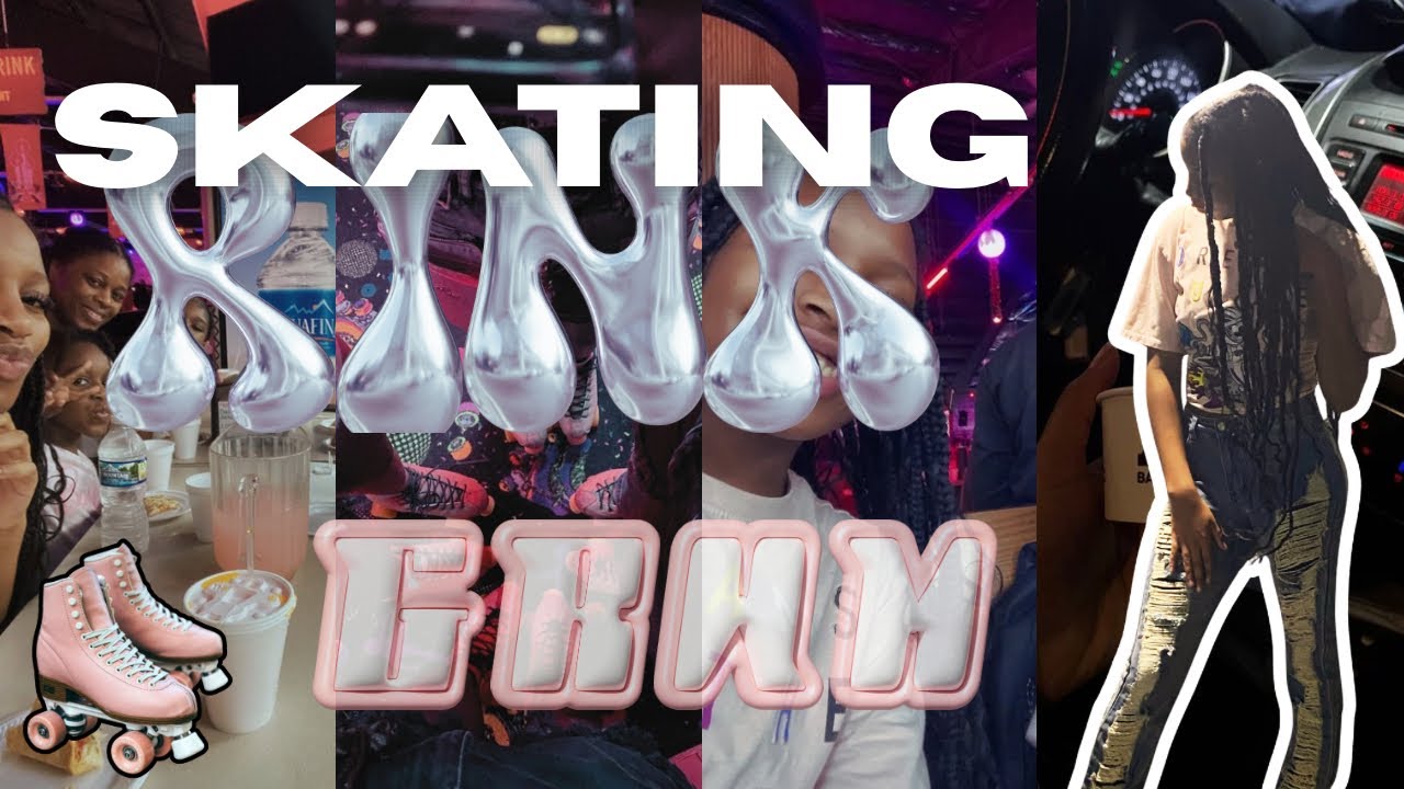 VLOGMAS | SKATING RINK TRIP WITH FRIENDS (we had a stalker 😳‼️)
