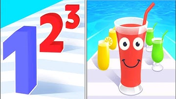 Number Master Vs Juice Run - All Level Gameplay Android iOS, New Apk Update