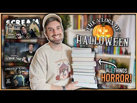 Everything I'm Reading and Filming This Fall 🍂🎃 VLOGS OF HALLOWEEN 2026!!
