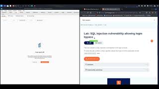 SQL injection vulnerability allowing login bypass