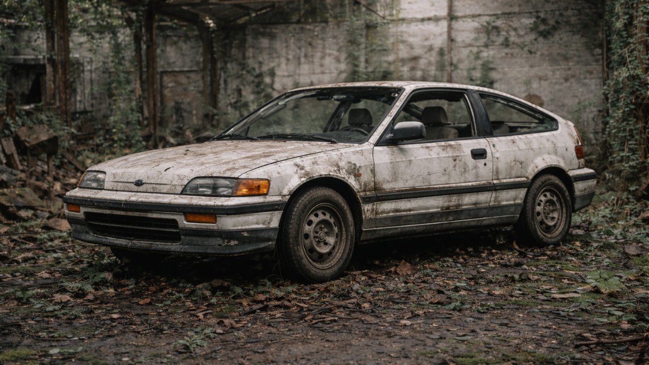 1991 Honda CR-X Full Restoration – From Rust to Showroom | Complete Rebuild Transformation