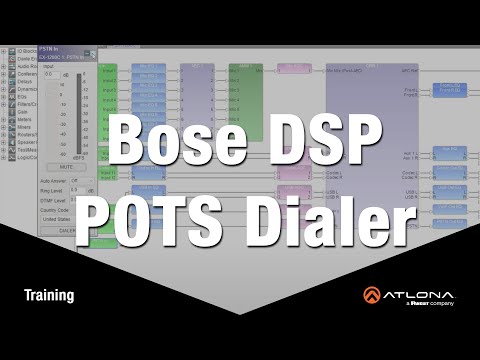 Bose DSP POTS Dialer