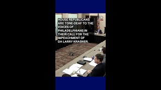 House Republicans Working to Undermine Philly Voters