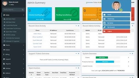 Whmcs Admin Theme