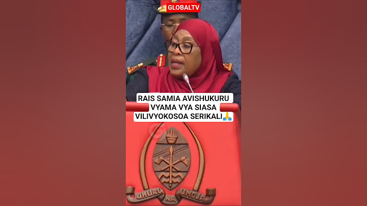 🙏RAIS SAMIA AVISHUKURU VYAMA VYA SIASA VILIVYOKOSOA SERIKALI🔥🙏 #breaking #globaltv #raissamia #bunge