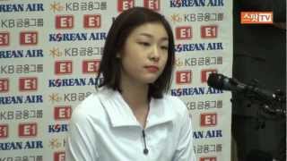 스팟TV 20120702 김연아 긴급기자회견, 선수생활 연장 이유는？