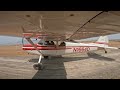 Tailwheel endorsement training and flap pumping technique attempts