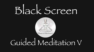 Fall Asleep In MINUTES! Sleep Talk Down Guided Meditation Hypnosis for Sleeping, ASMR, Black Screen