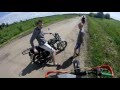 Irbis TTR 125, ABM 50, Alpha 72cc, Восход 3М "Покатушка не удалась.." [GoPro]