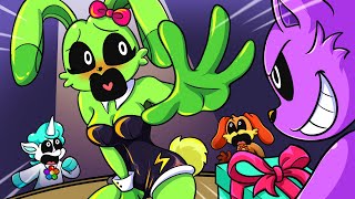 Hopscotch Turn into a Vanny Girl!! |  Poppy Playtime Animation | Catnap  &  Hopscotch Love Story
