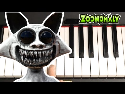 How To Play Zoonomaly Theme on Piano - EASY Tutorial