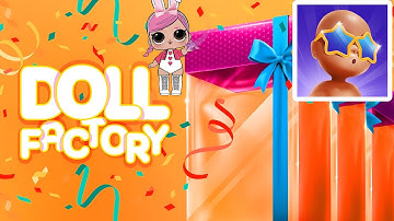 Doll Factory 3D Gameplay Video|| Satisfying, Tiktok Mobile Game Walkthrough video || UK NOOB GAMING