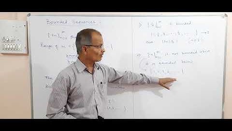Real Analysis Chapter 2 Sequences video lect. 5