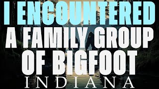 I ENCOUNTERED A FAMILY GROUP OF BIGFOOT FISHING AT A POND IN INDIANA | THEY FOLLOW THE WATERWAYS!!!