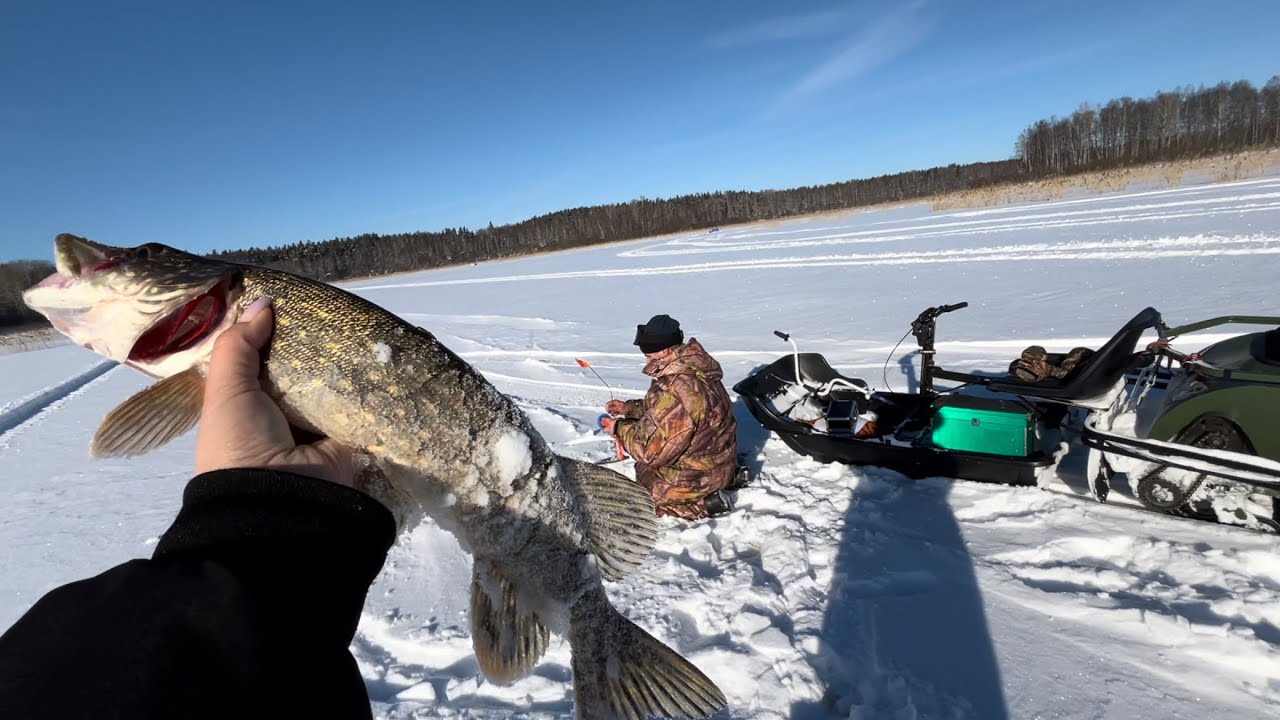 Морозная рыбалка с ночевкой 