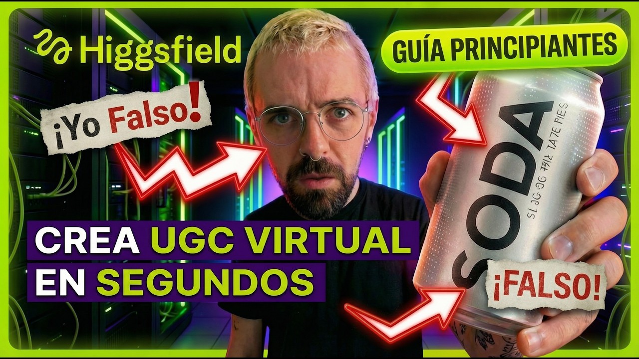 Tutorial de Higgsfield AI: Crea Videos Virales y UGC con Texto