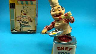 Tin Toy Chef Cook Demo