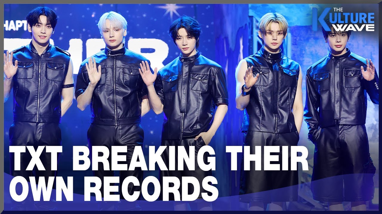 K-enter] TXT surpass themselves, set new record on Japan's Oricon