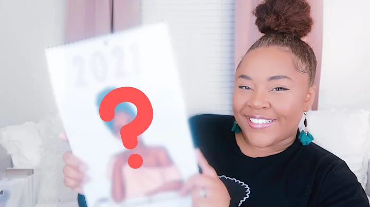 My 2021 Calendar Reveal! | Black Girl Affirmation ...