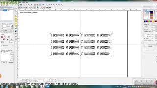Array pipelining setup --- Course  of Laser Marking Machine