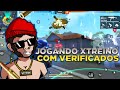 🔥XTREINO CONTRA VERIFICADOS🔥 FREE FIRE AO VIVO 🔥 EMULADOR 🔥