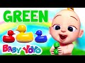 The colors song  rainbow ducks by baby yoyo  kids rhymes