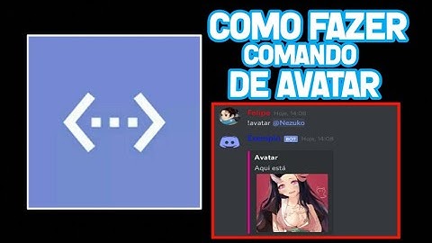 COMO CRIAR UM COMANDO DE AVATAR | Bot Designer For Discord #9