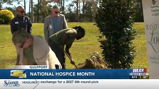 Hospice of Light holds tree planting ceremonies to honor patients during National Hospice Month
