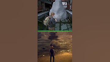 EXPLOSION IN WATER COMPARISON (TLOU2 VS HITMAN 2) PART 2