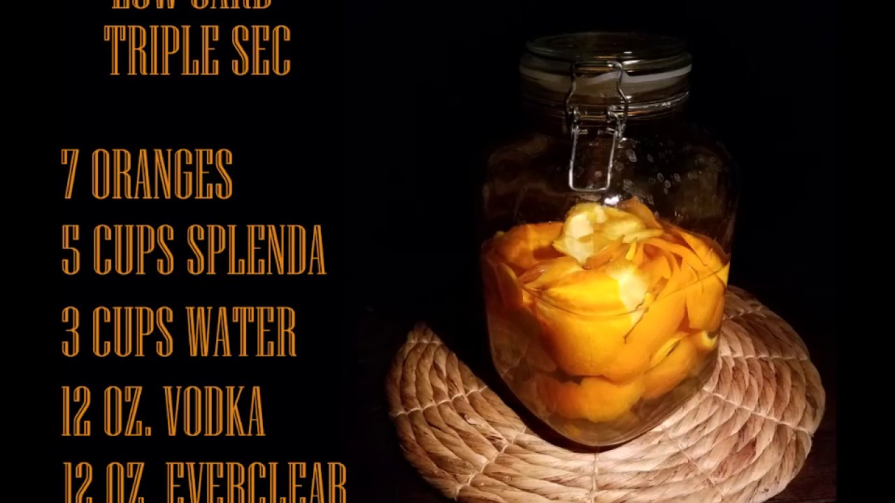 Low Carb Triple Sec - YouTube Low Carb Triple Sec - YouTube