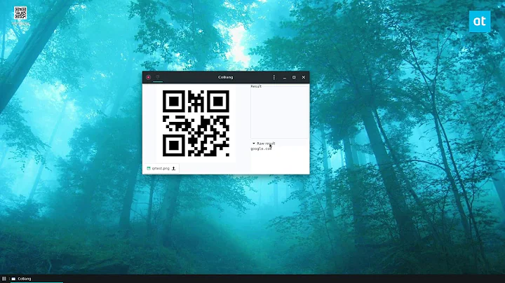 How to scan QR codes from the Linux desktop