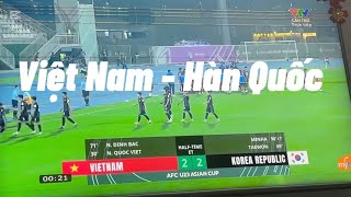 Phút Nghỉ Ngơi Trước Khi Bước Vào Hiệp Phụ Thứ 2 Của U23 Việt Nam Vs U23 Hàn Quốc