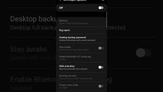 How to reset developer settings | Default Settings | Samsung
