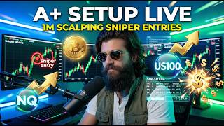 🔴 Bitcoin | NQ #US100 #GOLD Silver Bullet Setup | BTC Killzone Analysis | ICT Concepts